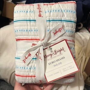 Levtex Home Merry & Bright Euro Shams